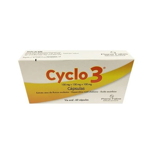 Cyclo 3, 150/150/100 mg x 60 cáps