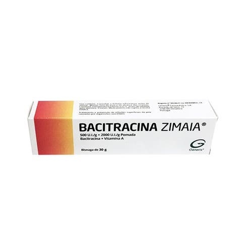 Bacitracina Zimaia (30g), 500/2000 UI/g x 1 pda