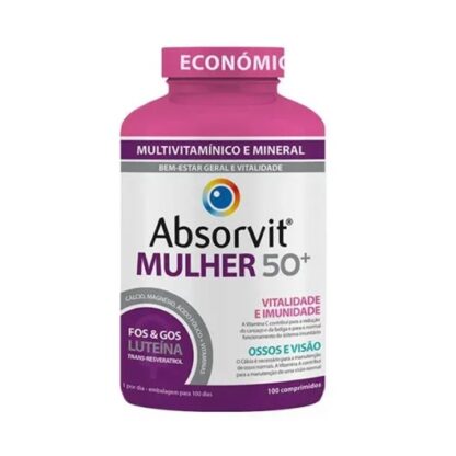 Absorvit Mulher 50+ 100 comprimidos