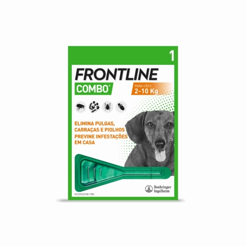 Frontline Combo Spot-On S 67 mg - Para cães 2-10 kg 1 pipeta