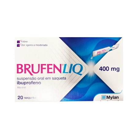Brufen Liq 400 mg/10 mL 20 Saqueta Suspensão Oral