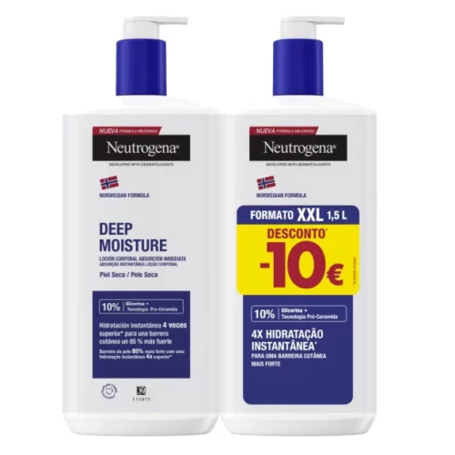 Neutrogena Loção Corporal Hidratação Profunda Pack 2 x 750 mL