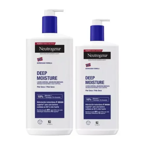 Neutrogena Loção Corporal Hidratação Profunda Pack 750+400 mL
