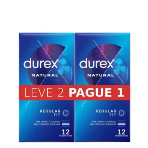 Durex Natural Plus Preservativos c/ Oferta 2ª Embalagem 2 x 12 preservativos Durex Natural Plus Preservativos c/ Oferta 2ª Embalagem 2 x 12 preservativos