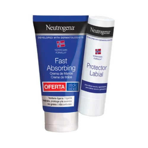 Neutrogena Pack Creme de Mãos Absorção Rápida e Stick Labial