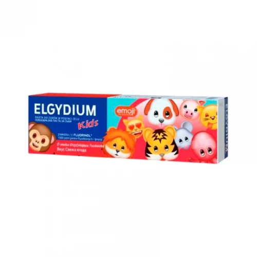 Elgydium Kids Morango Gel Dentífrico 50ml