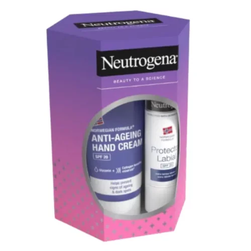 Neutrogena Creme de Mãos Antienvelhecimento com Oferta de Stick Labial SPF20