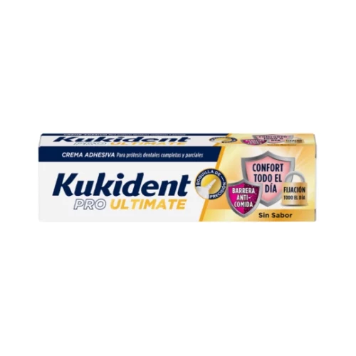 Kukident Pro Ultimate Sem Sabor, Creme adesivo 40g