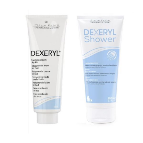 Dexeryl Creme 250mL com Oferta de Dexeryl Creme Duche 200mL