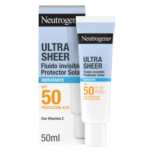 Neutrogena Ultra Sheer Fluido Invisível Hidratante SPF50+ 50mL